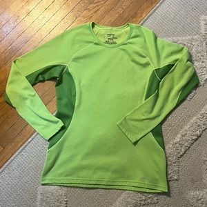 Patagonia base layer - green - small